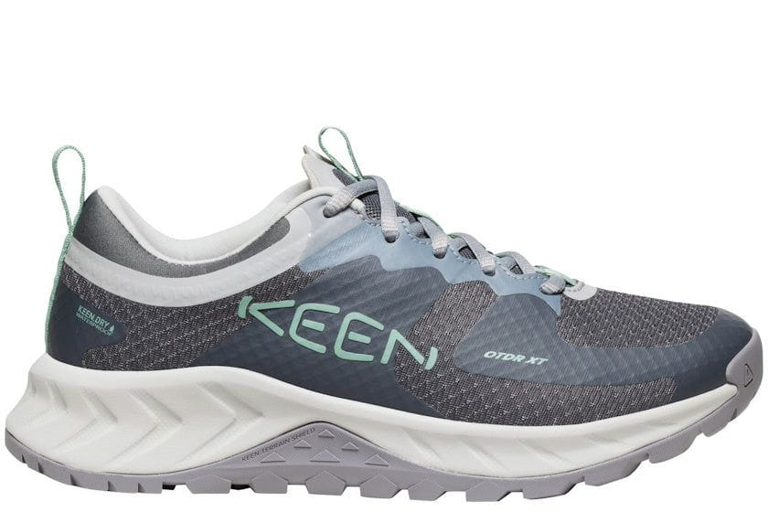 KEEN Women's Versacore Waterproof Hiking Shoe | Magnet Granite Green
