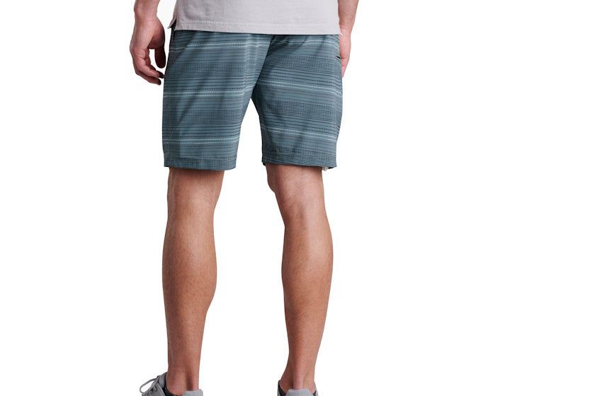 KÜHL Men's Vantage Board Short | Deep Waters Texture Stripe