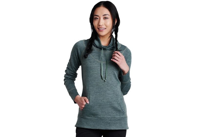 The KÜHL Women's LÉA™ Pullover Front | Evergreen