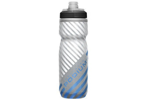 Camelbak Podium Chill 600ml Insulated Water Bottle Drink Bottle Outdoor Grey Blue Stripe / 600ml