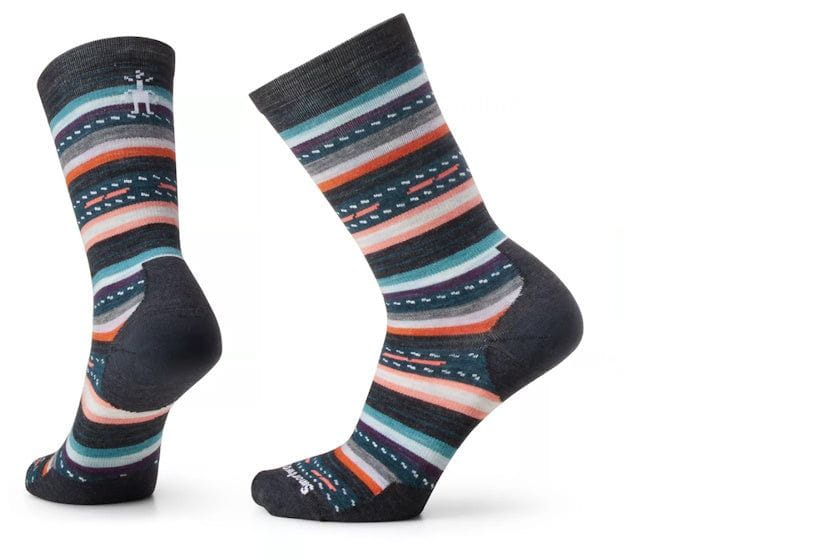 Smartwool Everyday Margarita Crew Socks | Charcoal