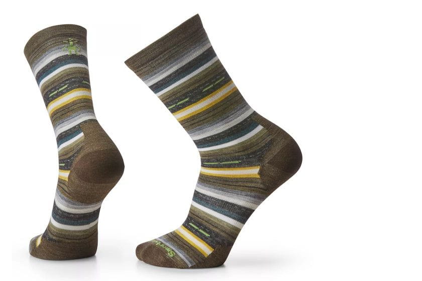 Smartwool Everyday Margarita Crew Socks | Military Olive