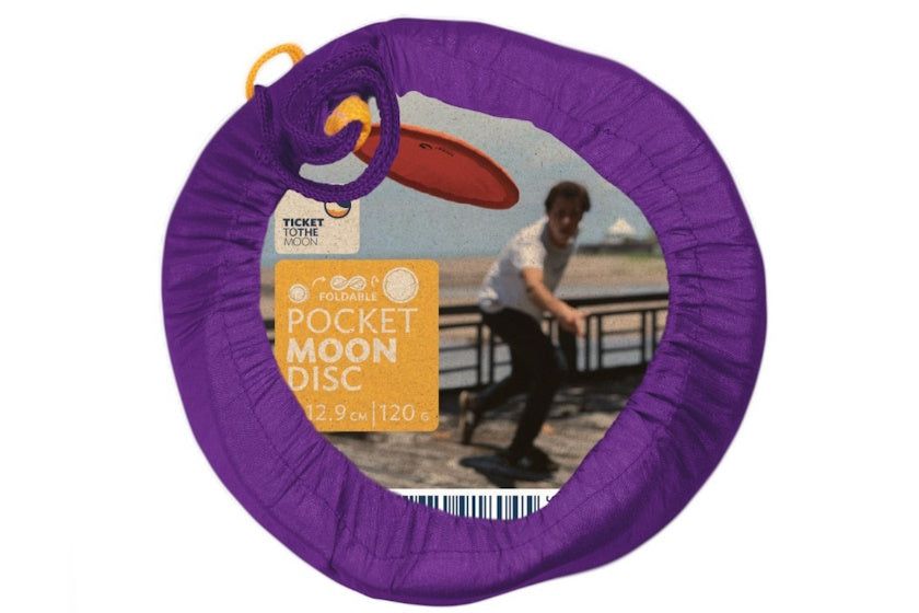 Ticket to the Moon Pocket Frisbee Packed | Purple