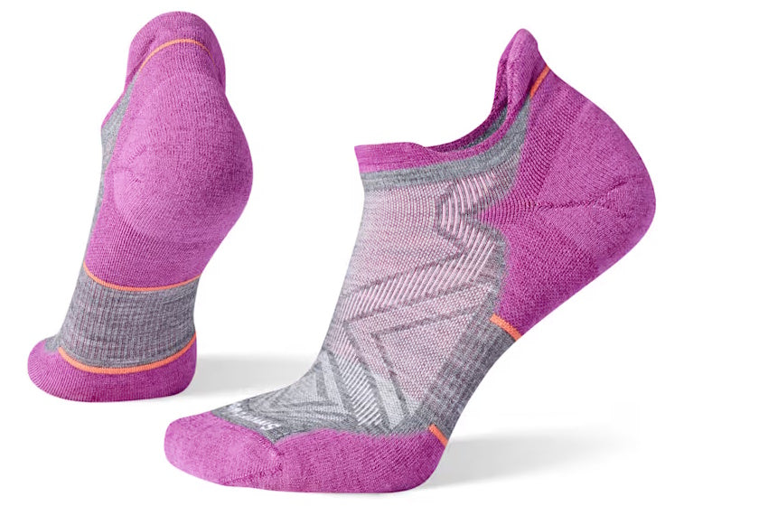 Smartwool Women's Run Targeted Cushion Low Ankle Socks | Medium Grey
