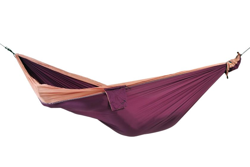 Ticket to the Moon Original Travel Hammock | Plum Peach