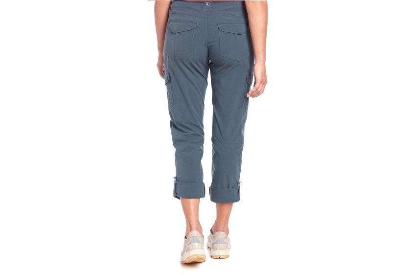 KÜHL Women's Freeflex Roll-Up Pant Rainstorm Back View