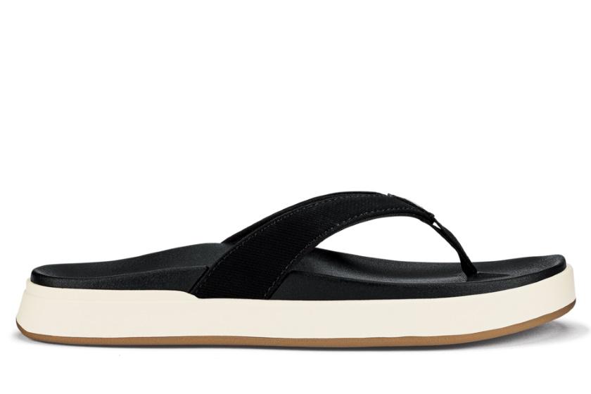 OluKai Women's Nu'a Pi'o Sandals Sandal Black Black