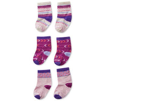 Smartwool Toddler Trio Socks Socks Pink Nectar / 12-24MT