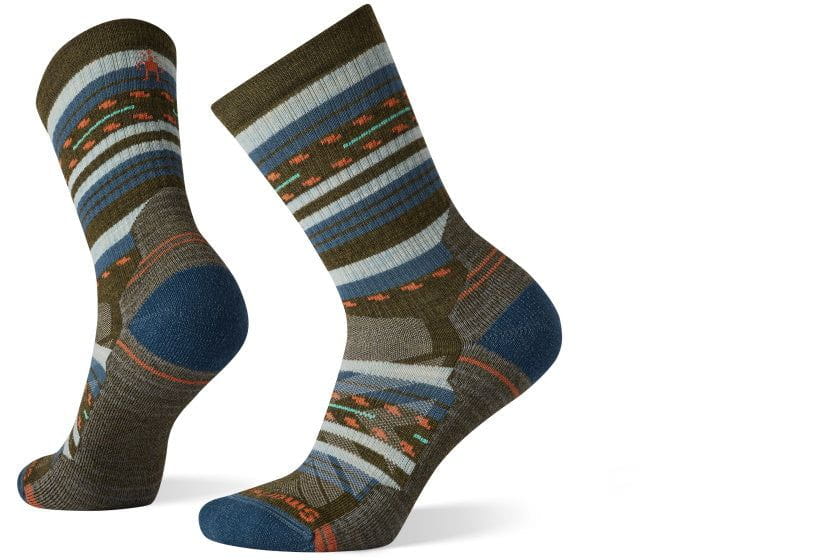Smartwool Women's Hike Light Cushion Margarita Crew Socks | Margarita Military Olive