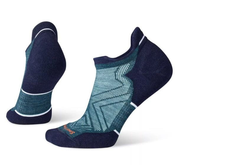 Smartwool Women's Run Targeted Cushion Low Ankle Socks | Pewter Blue