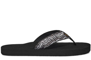 Teva Men's Mush II Flip Flop Sandal Segments Black Grey / US8 | EU40.5 | UK7 | 26CM