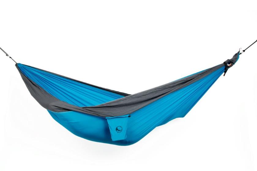 Ticket to the Moon Original Travel Hammock |  Aqua Dark Grey