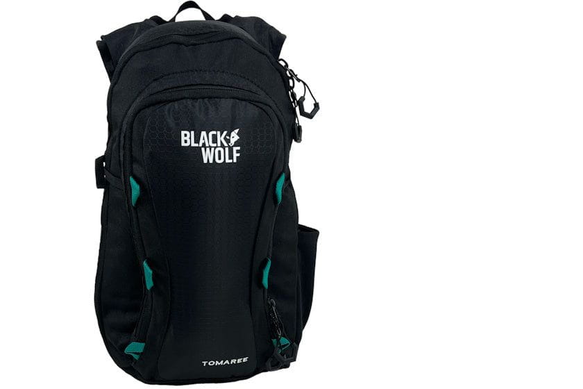 BlackWolf Tomaree 12L Hiking Backpack | Jet Black