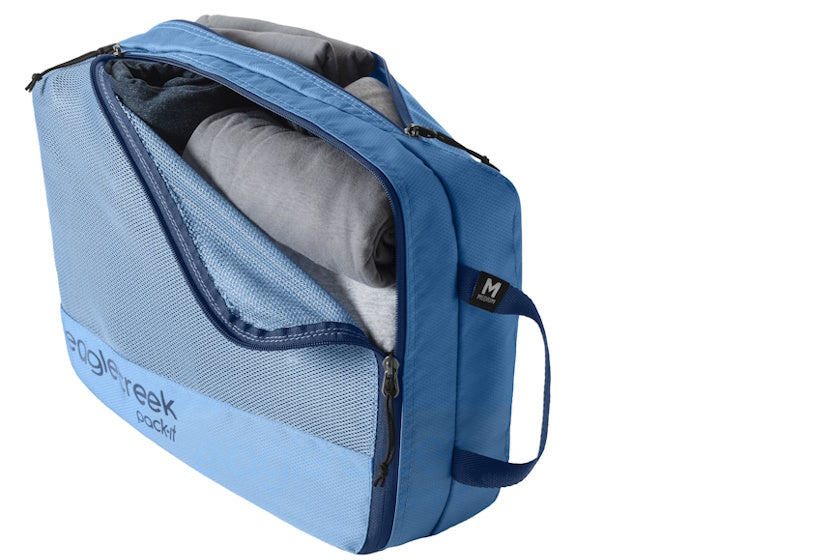 Eagle Creek Pack-It™ Reveal Clean/Dirty Cube M | Blue Dawn