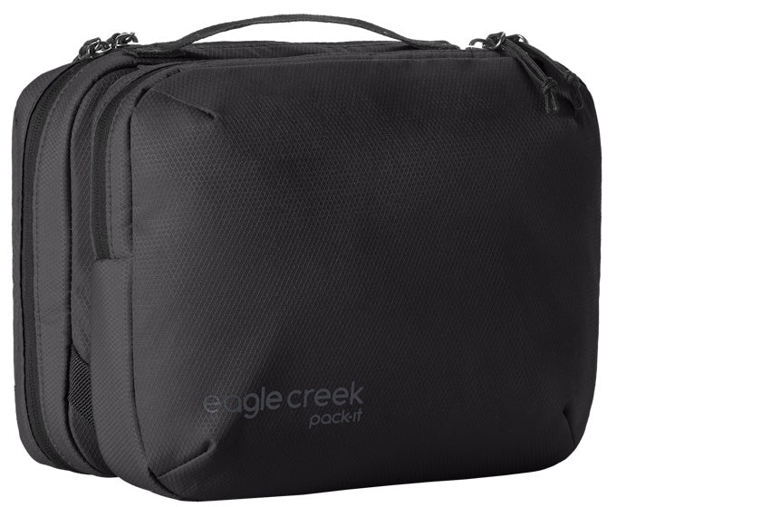 Eagle Creek Pack-It™ Reveal Tri Fold Toiletry Kit | Black