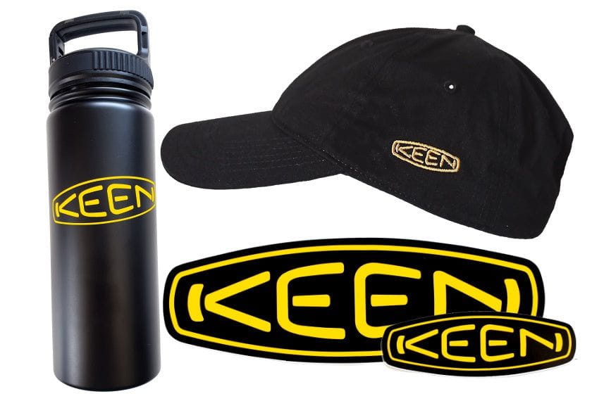 KEEN SS Water Bottle & Sticker Bundle