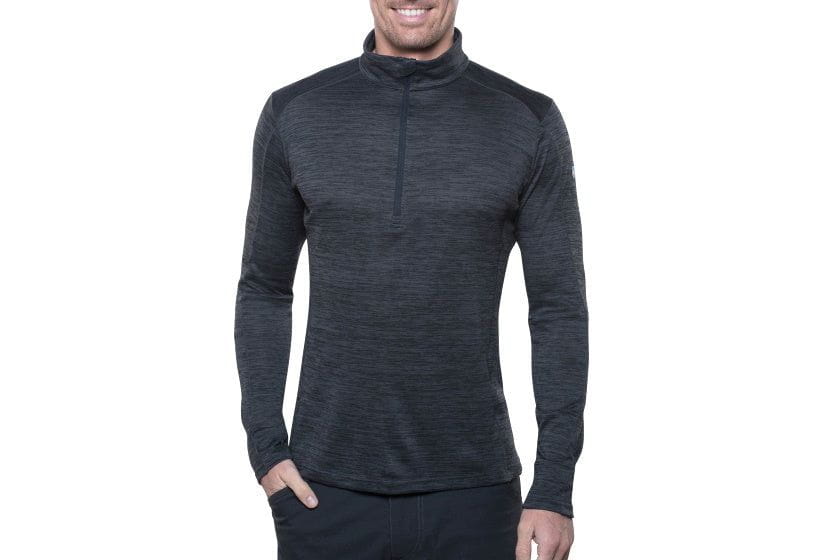 KÜHL Men&#39;s Alloy 1/4 Zip Active Pullover | Graphite