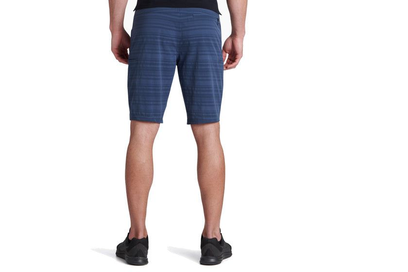 KÜHL Men's Upriser Short | Stripe Pirate Blue