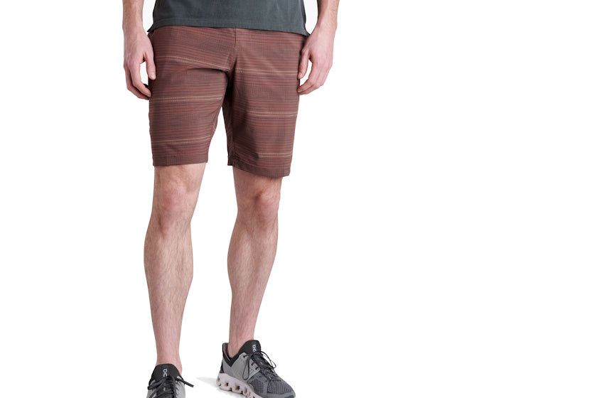 KÜHL Men's Vantage Board Short | Deep Waters Texture Stripe