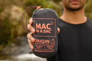 Mac in a Sac Unisex Origin 2 Packable Rain Jacket | Charcoal