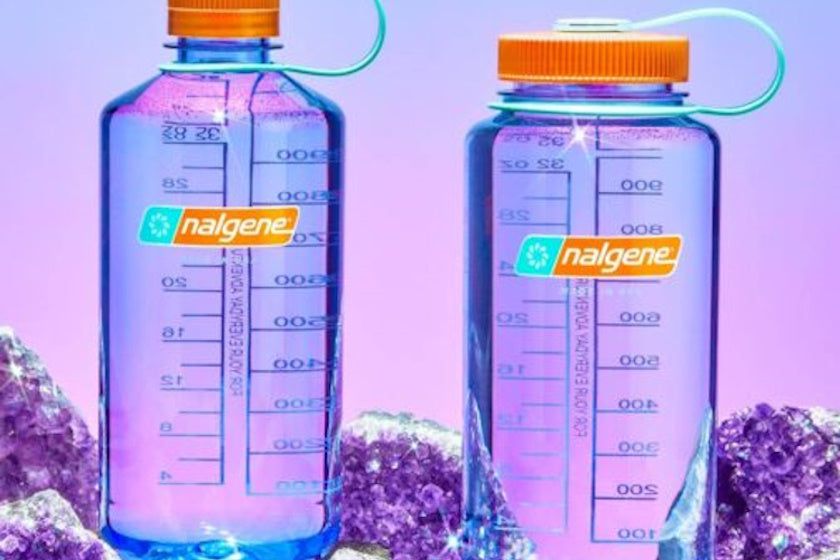 Nalgene Tritan Wide Mouth 1L Drink Bottle | Amethyst 