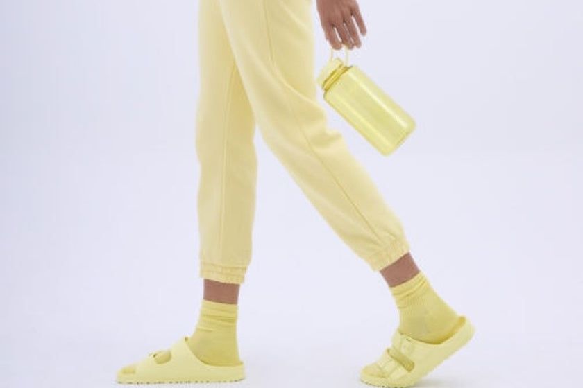 Nalgene Tritan Wide Mouth 1L Drink Bottle | Butter