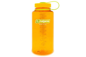 Nalgene Wide Mouth Sustain Water Bottle -1L | Clementine