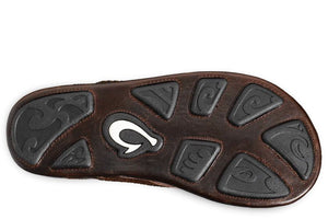 OluKai Men's Mea Ola Leather Sandal Sole