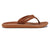 OluKai Men's Pili Waterproof Leather Sandal | Fox