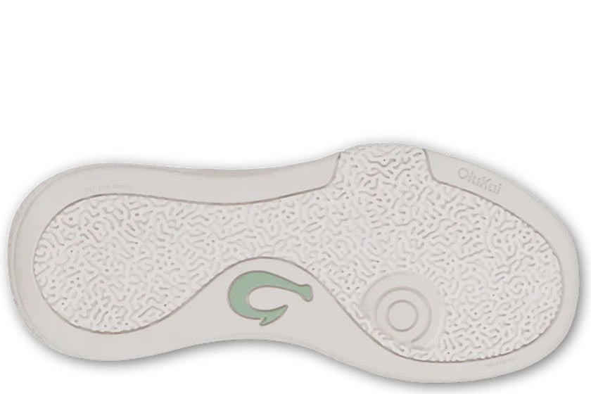 OluKai Women's ‘Anau Pickleball Shoes | Bright White Pale Mint