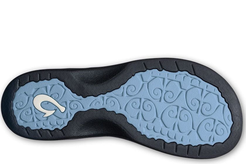 OluKai Women's ‘Ohana Flip Flops | Pale Blue Black