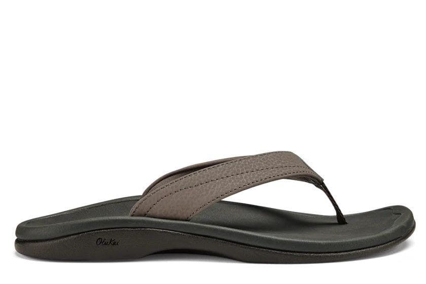 OluKai Women's ‘Ohana Flip Flops | Warm Taupe Island