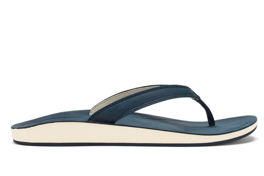 OluKai Women's Southshore Waterproof Leather Sandal | Indigo