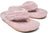 OluKai Women's Kīpe'a Heu Slipper Sandals | Pink Clay Shearling