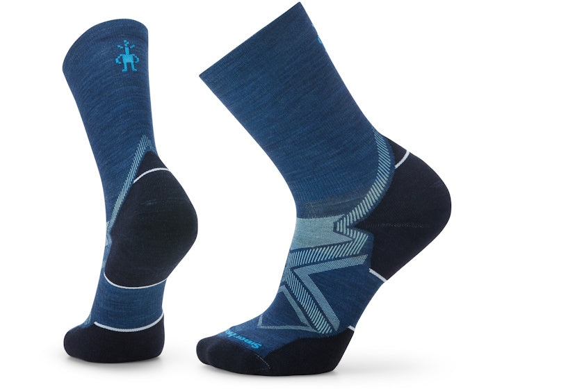 Smartwool Run Cold Weather Targeted Cushion Crew Socks | Alpine Blue