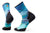 Smartwool Athlete Edition Run Print Crew Socks | Cascade Green