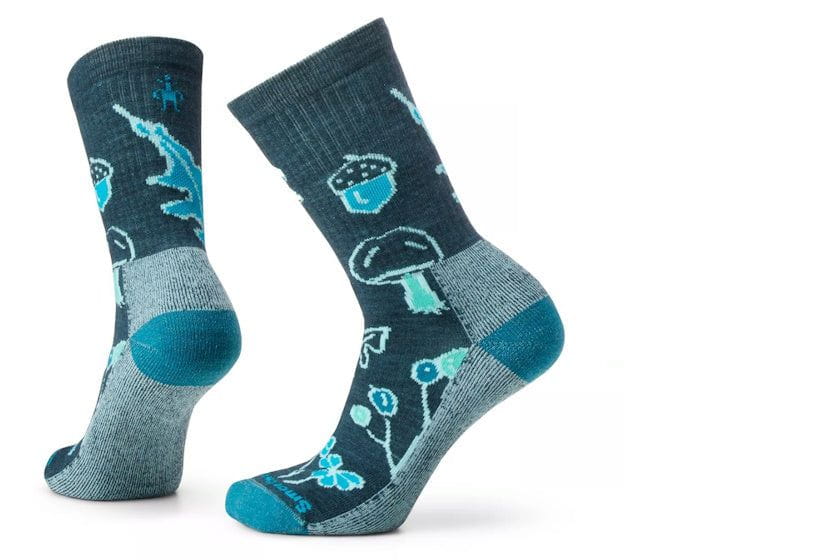 Smartwool Everyday Forest Loot Crew Socks | Twilight Blue