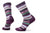 Smartwool Everyday Margarita Crew Socks | Purple Iris