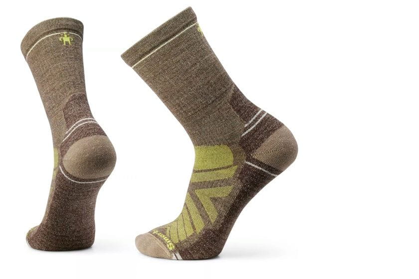 Smartwool Hike Light Cushion Crew Socks | Military Olive Fossil