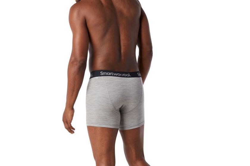 Smartwool Men's Merino Boxer Brief | Light Grey Heather