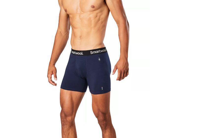 Smartwool Men&#39;s Merino Boxer Brief | Navy