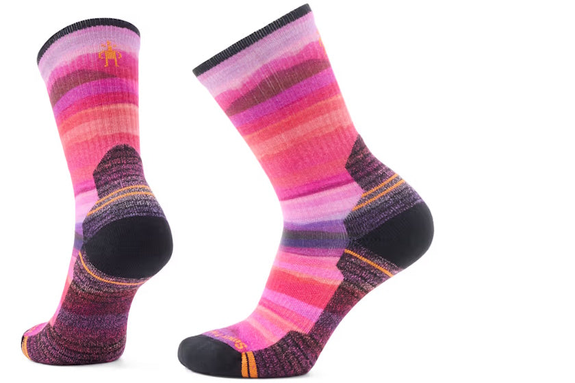 Smartwool Women's Hike Light Cushion Hilltop Daydream Print Crew Socks