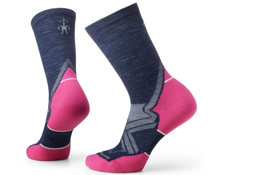 Smartwool Women&#39;s Run Cold Weather Targeted Cushion Crew Socks | Deep Navy