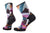 Smartwool Women's Athlete Edition Run Mosaic Pieces Print Crew Socks | Black