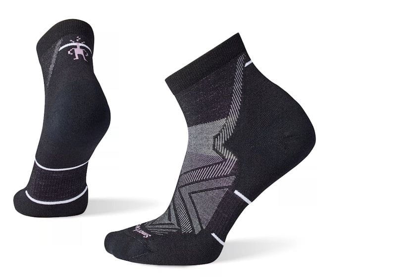 Smartwool Women's Run Targeted Cushion Ankle Socks | Purple Eclipse