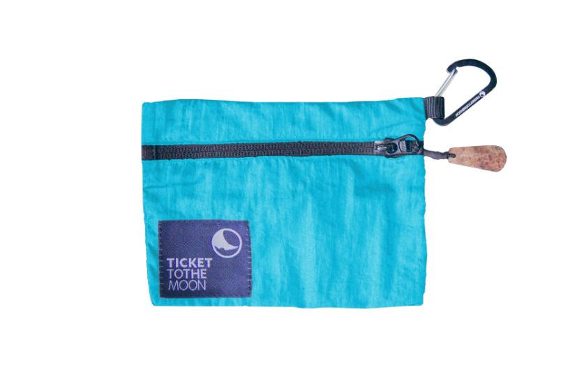 Ticket to the Moon Travel Wallet | Aqua