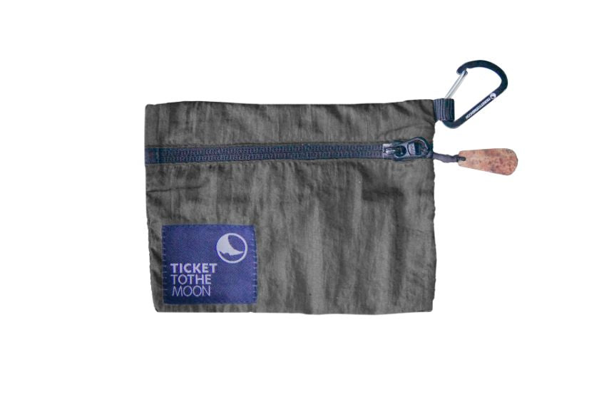 Ticket to the Moon Travel Wallet | Dark Grey