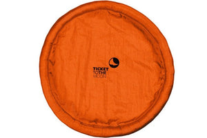 Ticket to the Moon Pocket Frisbee | Orange