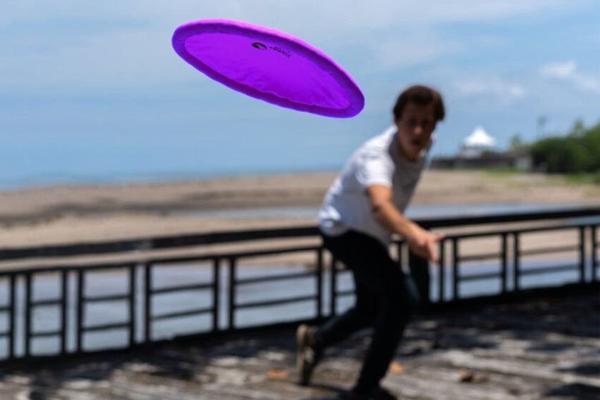 Ticket to the Moon Pocket Frisbee | Purple