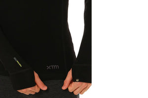 XTM Men's Merino 230 Wool Long Sleeve Thermal Top | Black